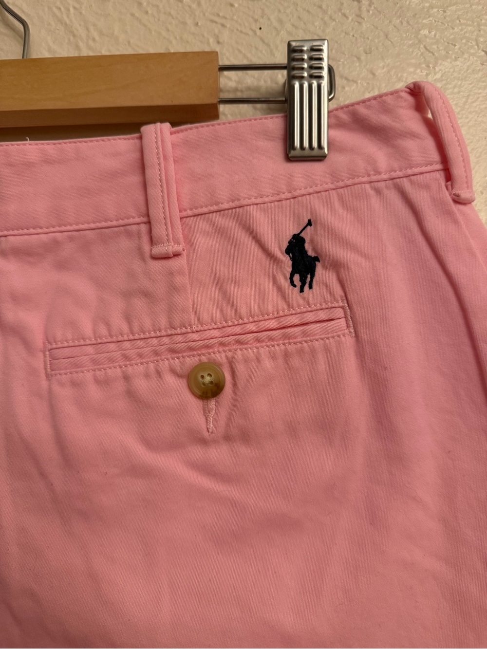Polo by Ralph Lauren Pink Cotton Bermuda Shorts - Picture 5 of 10